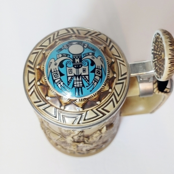 Vintage Avon Native Indian themed‎ beer stein - Picture 6 of 8